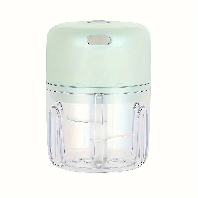 Processador de alimentos USB elétrico portátil, Alho Masher, Triturador Chopper, Gadgets de cozinha, 100 ml, 250ml
