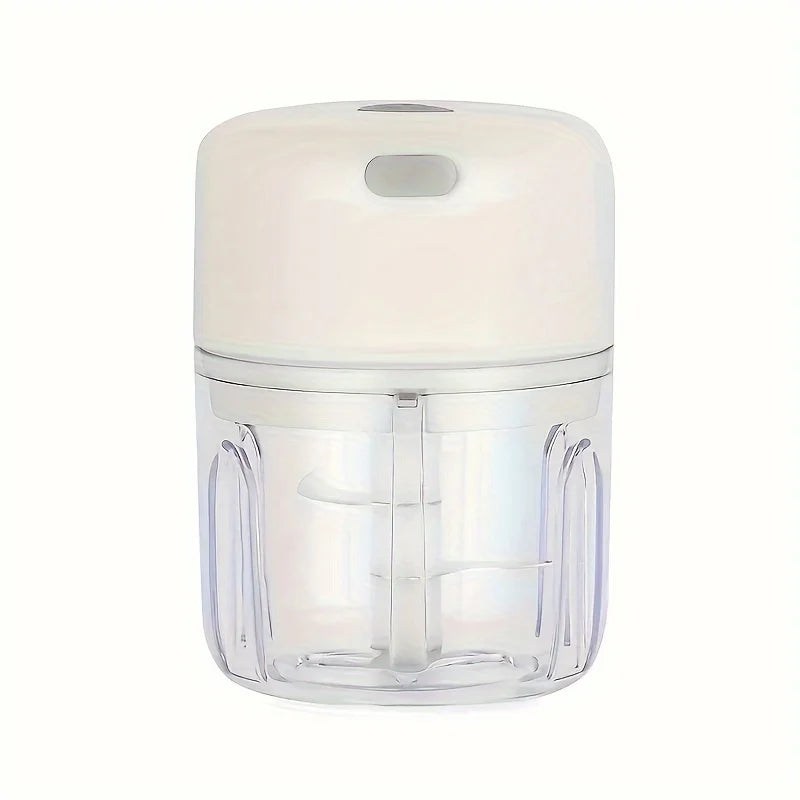 Processador de alimentos USB elétrico portátil, Alho Masher, Triturador Chopper, Gadgets de cozinha, 100 ml, 250ml