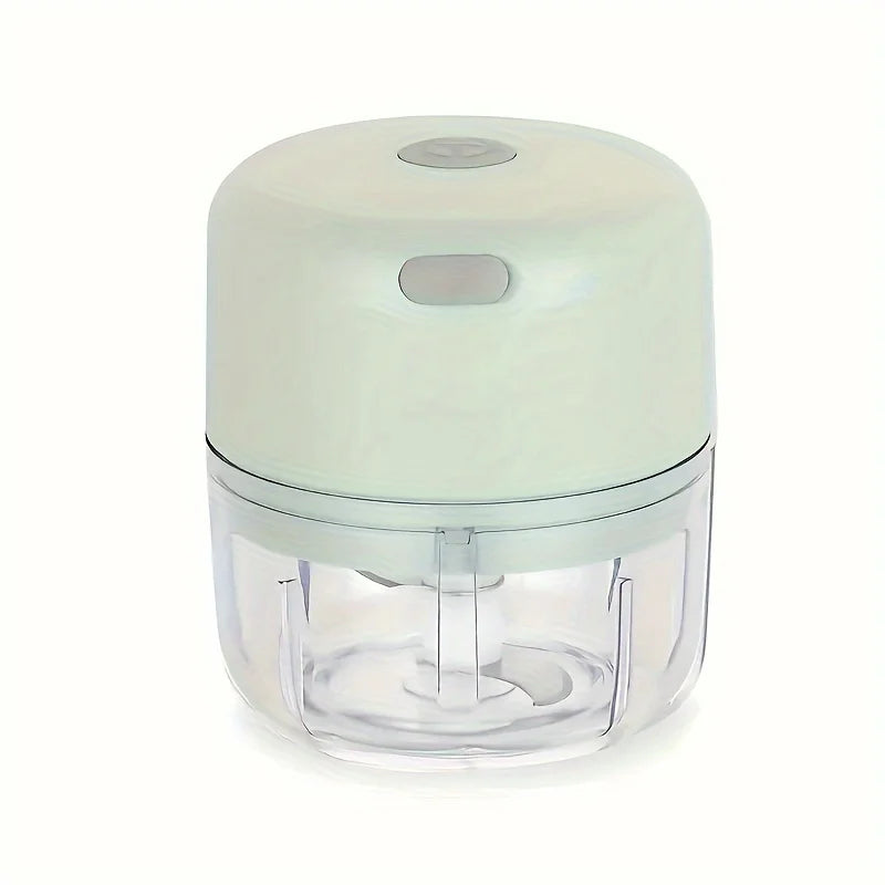 Processador de alimentos USB elétrico portátil, Alho Masher, Triturador Chopper, Gadgets de cozinha, 100 ml, 250ml