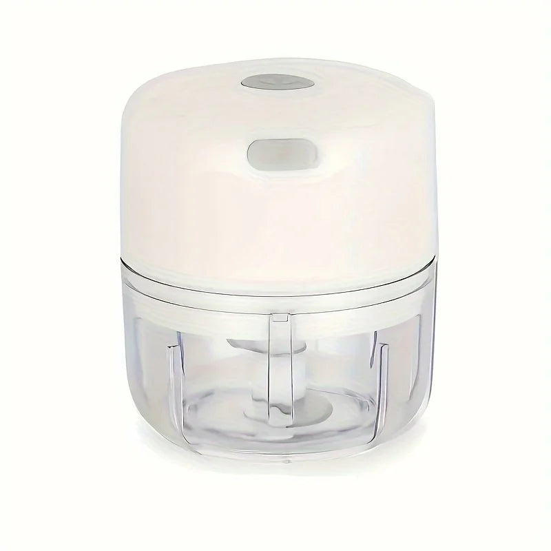 Processador de alimentos USB elétrico portátil, Alho Masher, Triturador Chopper, Gadgets de cozinha, 100 ml, 250ml